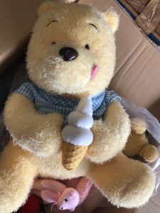 ぬいぐるみ　寄付