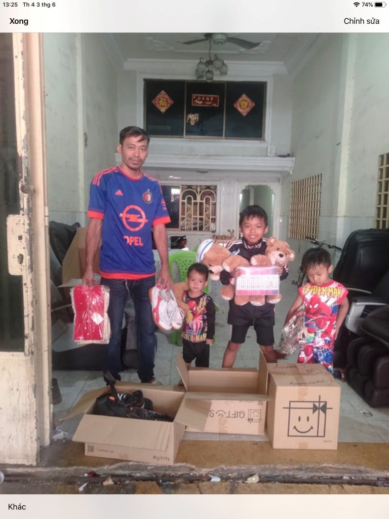 Cambodia donation
