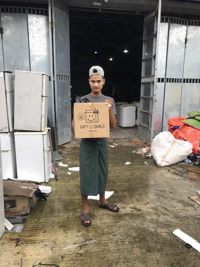 Myanmar　donation